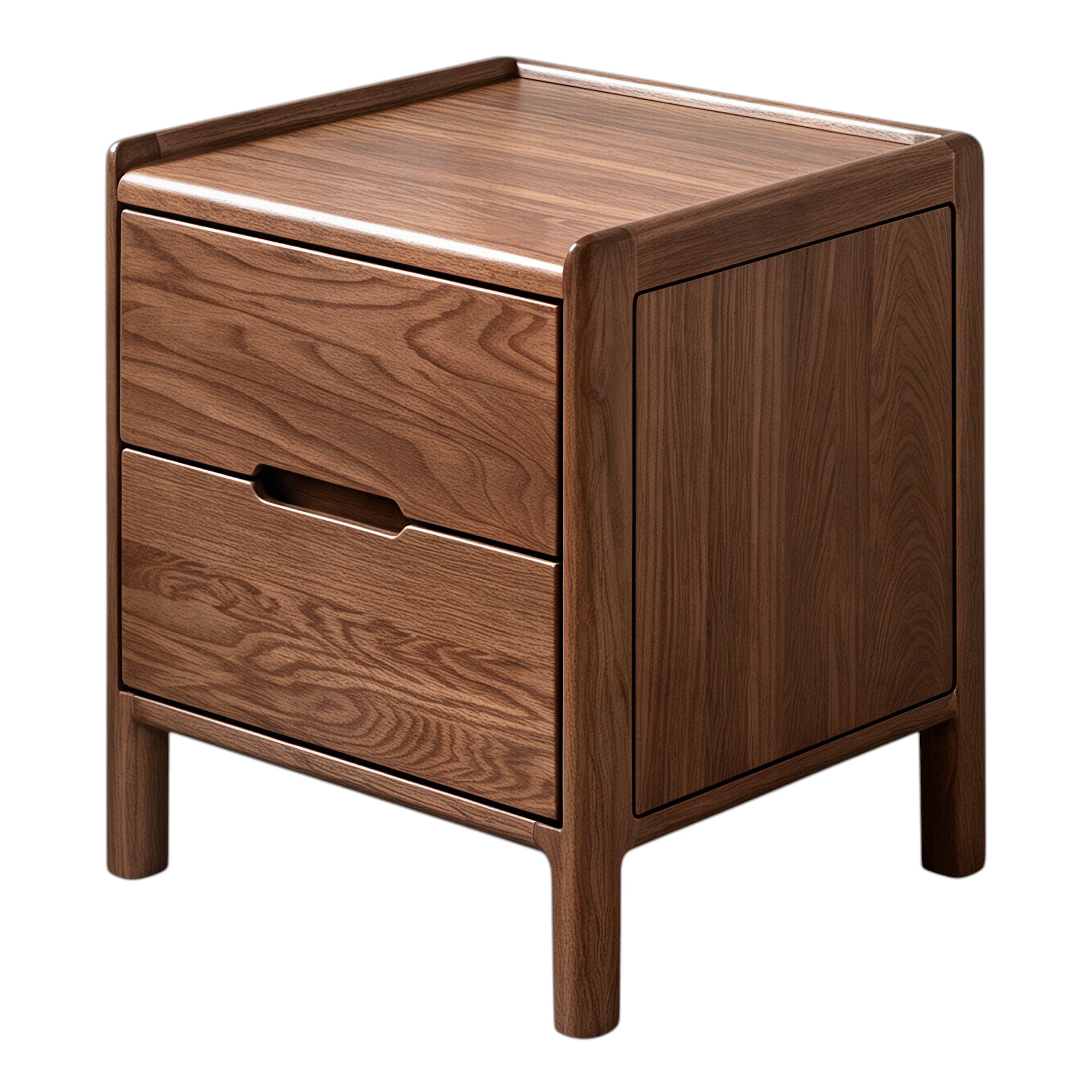 Minimalist Timber Bedside Table Series with Drawers for Everyday Bedroom Storage