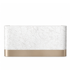 Modern Reception Counter Featuring Curved Safe Corners And Custom Brand Mark