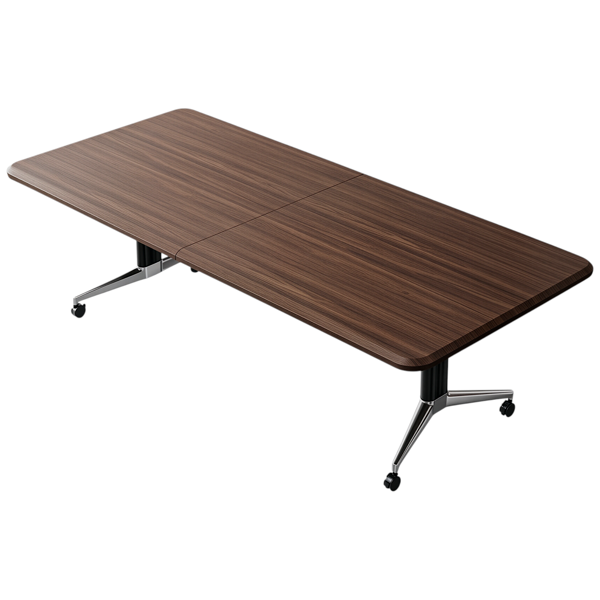 Mobile Boardroom Table with Integrated Power