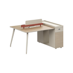 Compact Sturdy Office Desk Set for Small Workspaces