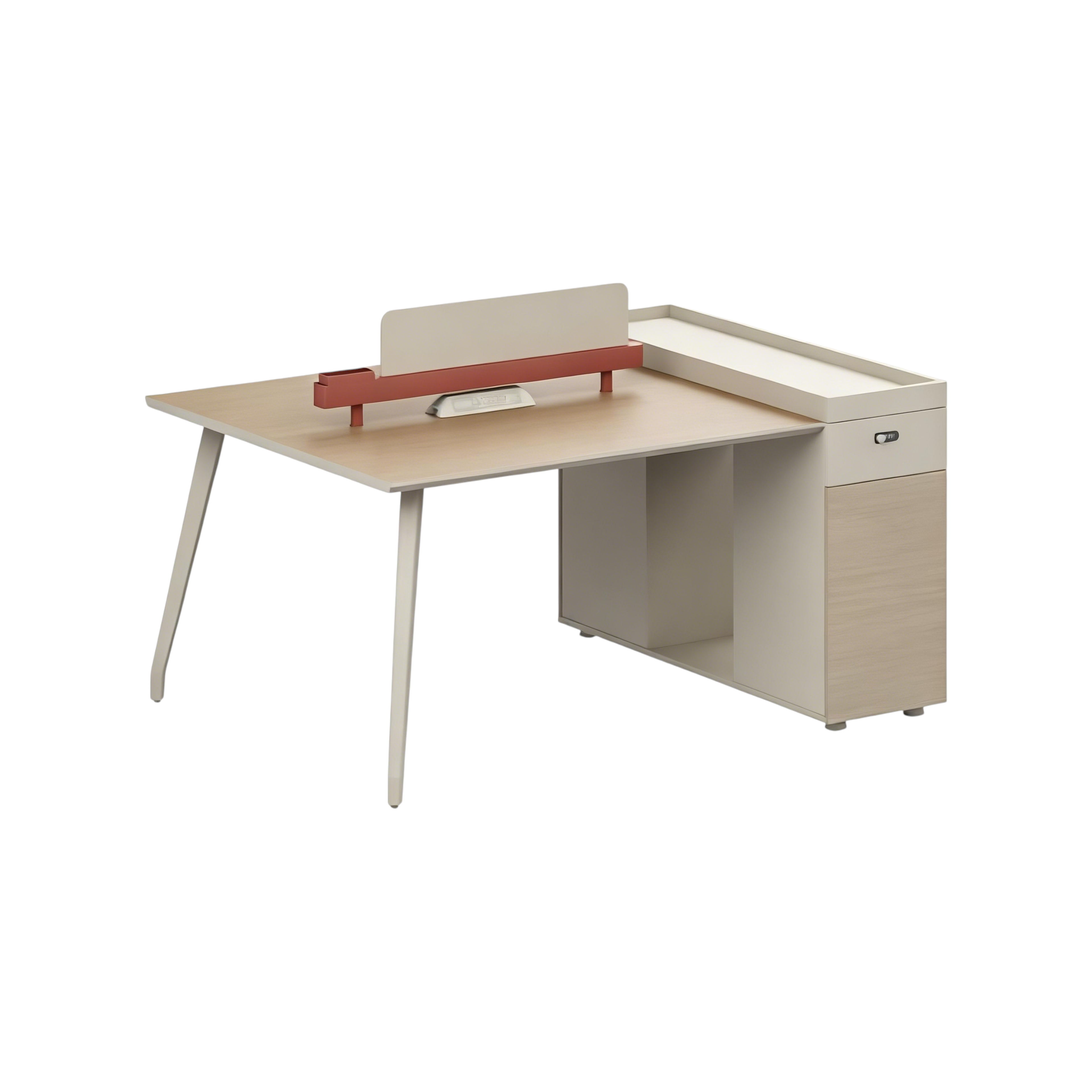 Compact Sturdy Office Desk Set for Small Workspaces