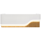 Luxury LED Curved Reception Counter