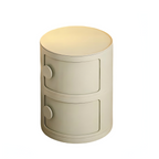 Modern Bedside Table with Ambient Shelf Lighting