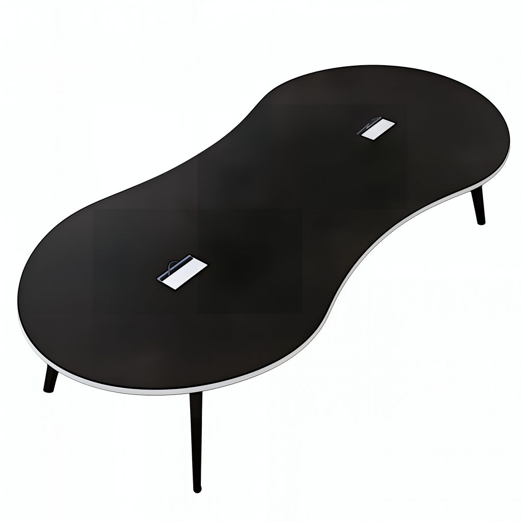 Contemporary Curved Conference Table