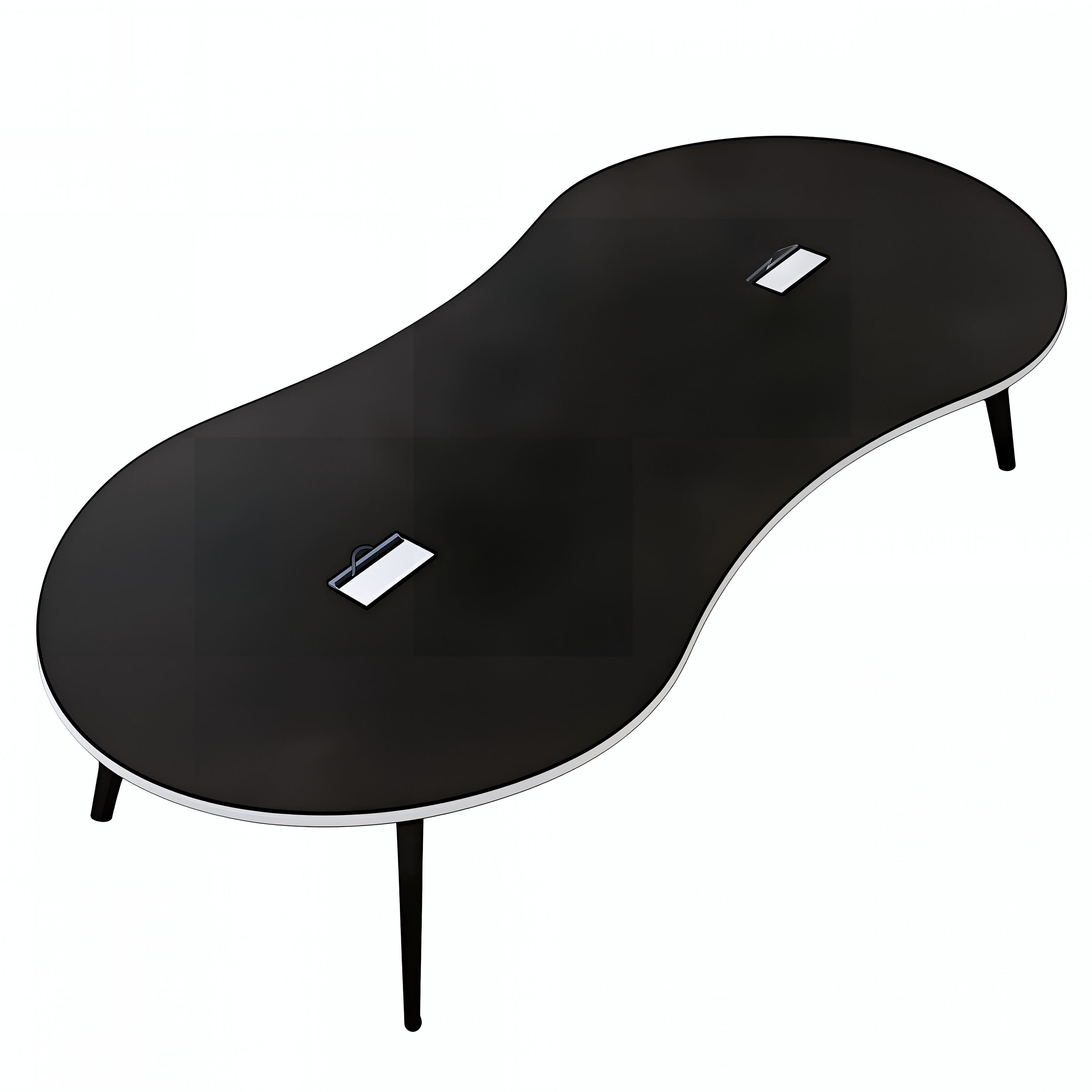 Contemporary Curved Conference Table