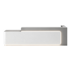 Contemporary Reception Counter with Illuminated Branding Panel