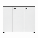 Contemporary Modular Office Storage Cabinet with Secure Custom Option