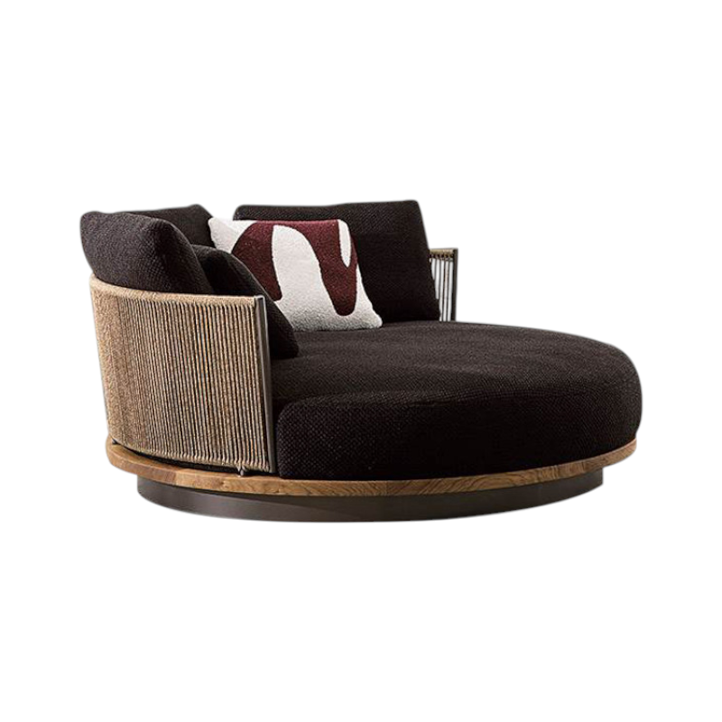 Luxury Outdoor Sofa Lounge Set With Low Profile Cushions