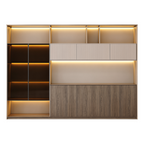 LED Storage Wall for Professional Offices
