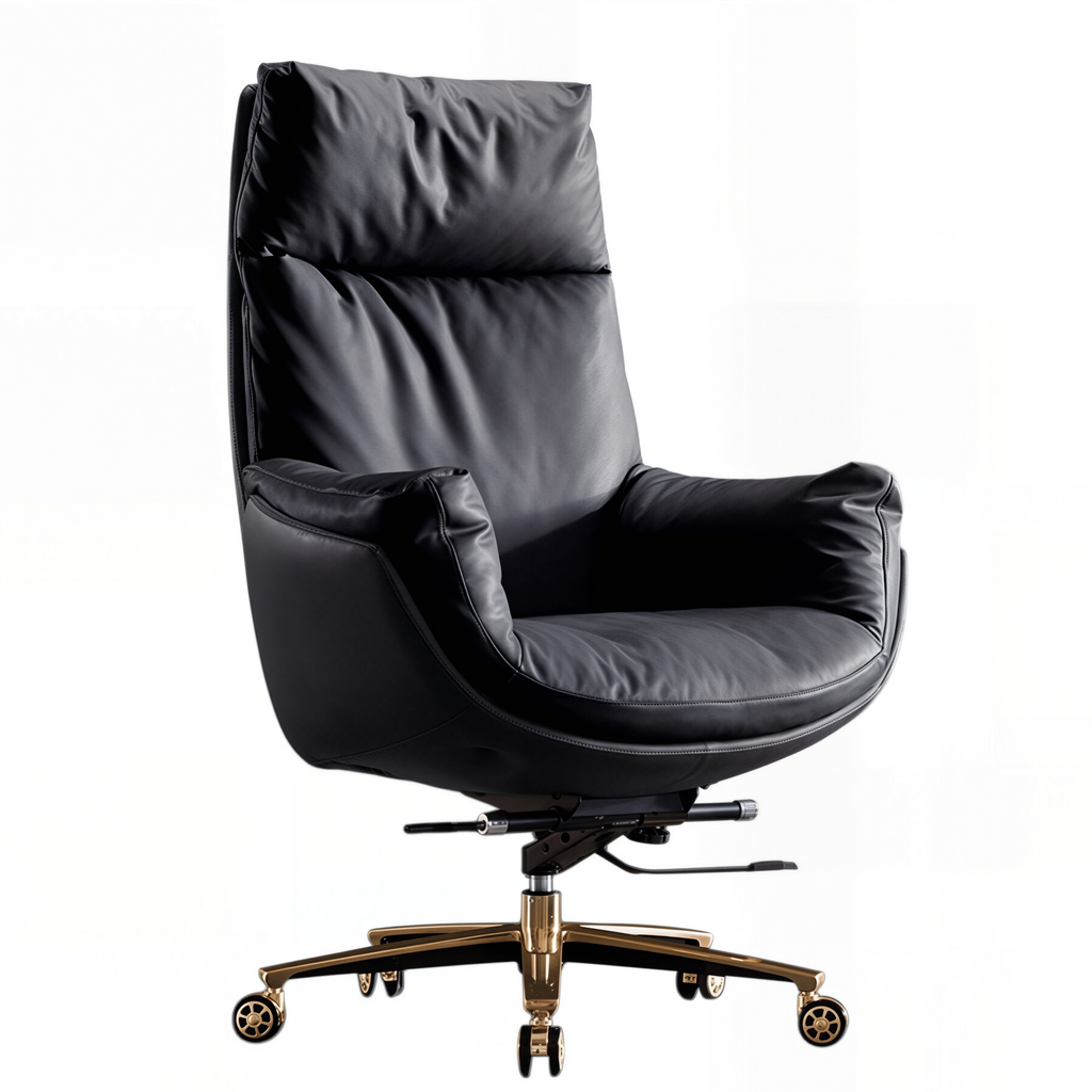 Reclining Executive Chair with Aluminium Base