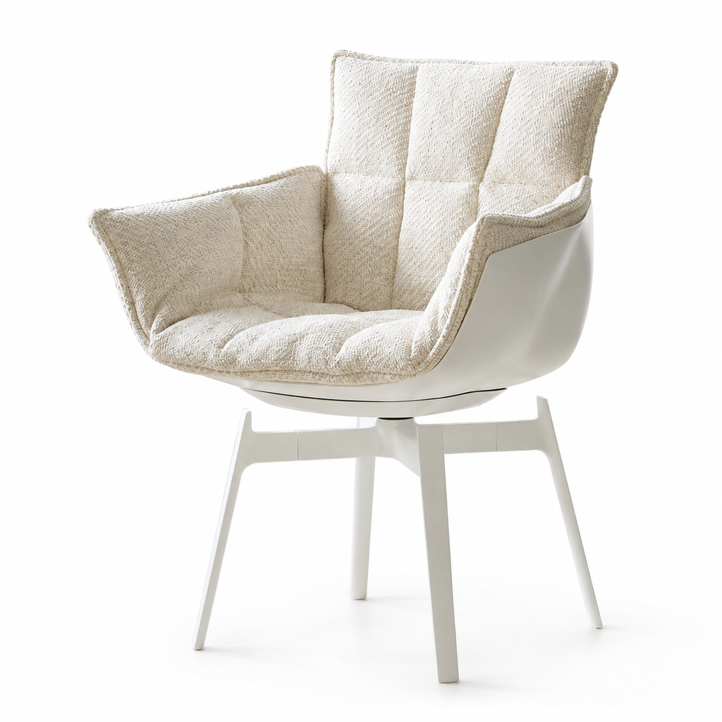 Modern Upholstered Home Office Armchair