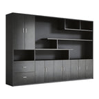 Executive Bookcase Cabinet with File Storage