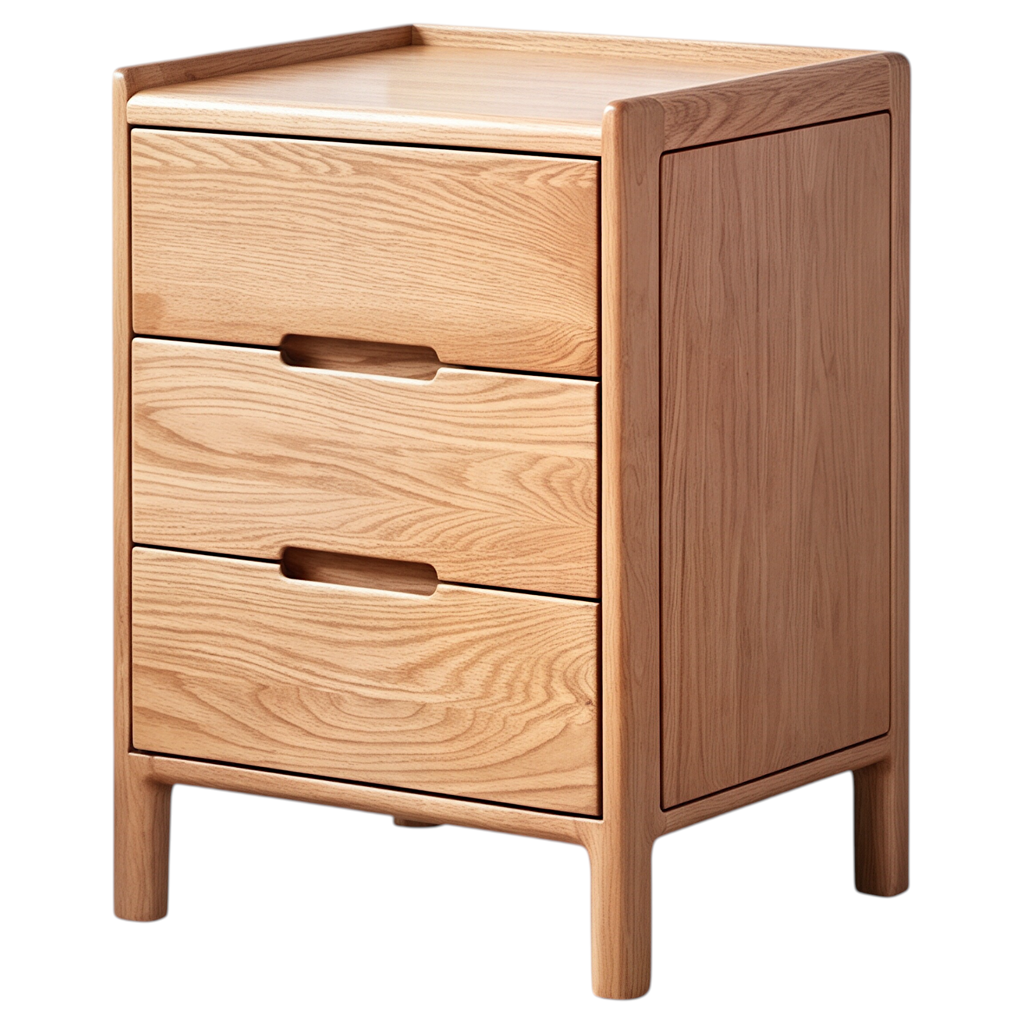 Minimalist Timber Bedside Table Series with Drawers for Everyday Bedroom Storage