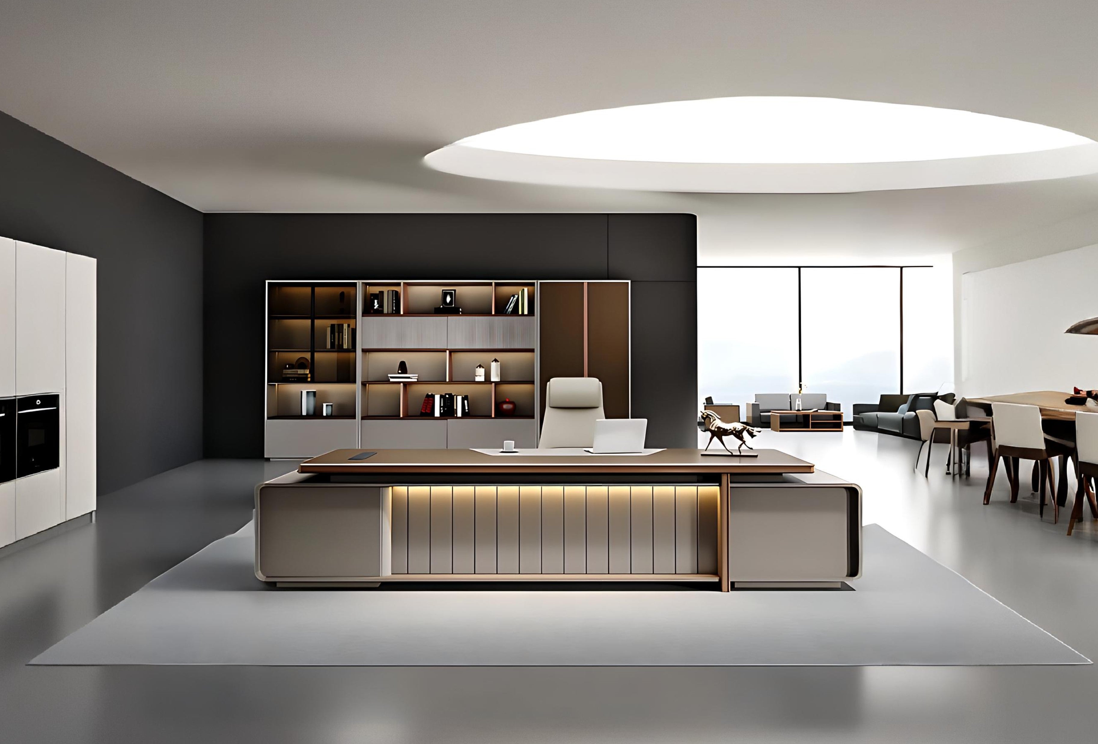 Executive Luxury Office Desk Ideal for Australian Business Environments