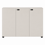 Contemporary Modular Office Storage Cabinet with Secure Custom Option