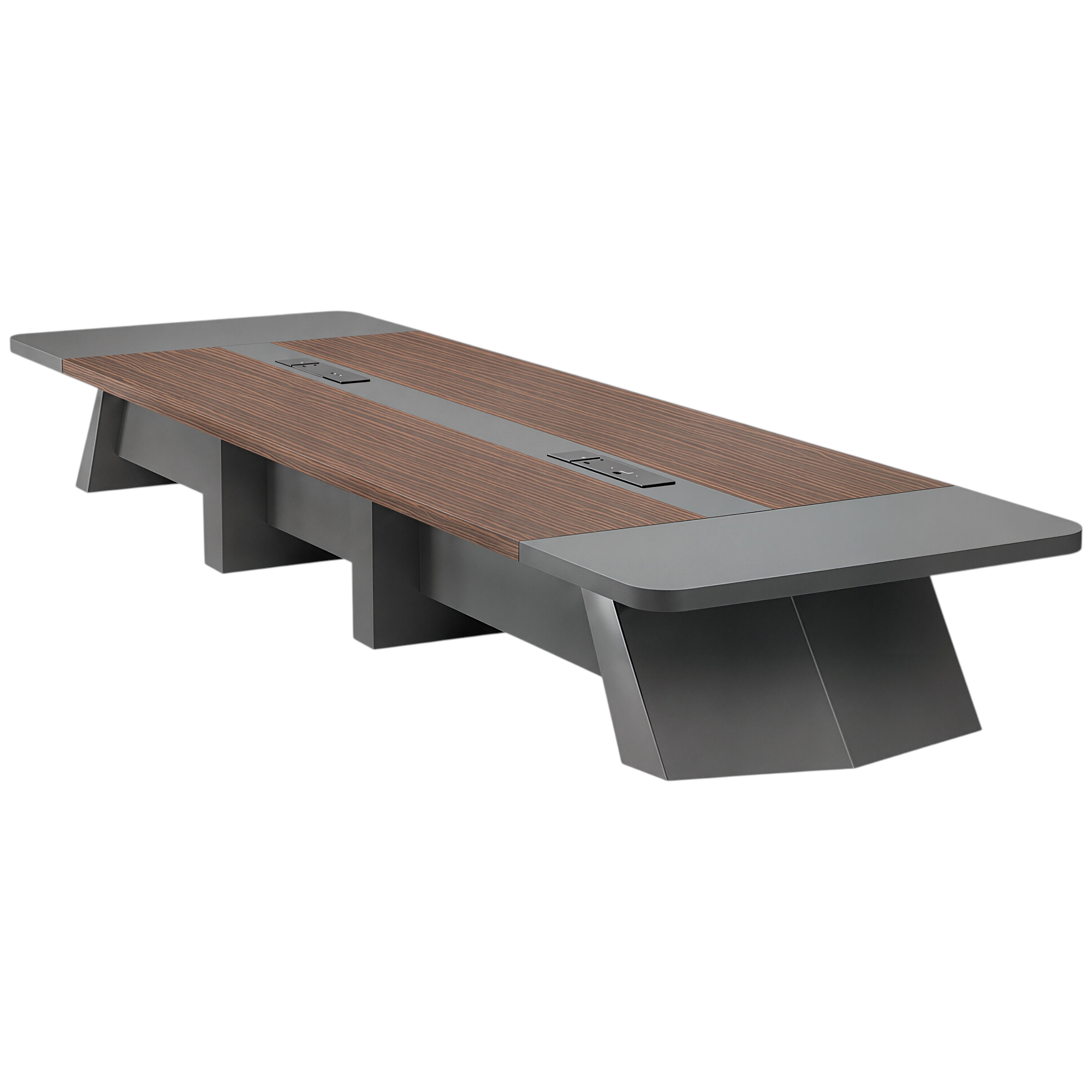 Executive Conference Table with Architectural Design