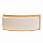 Premium Curved Reception Counter with Integrated LED Lighting