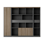 Executive Office Cabinet with Mixed Storage