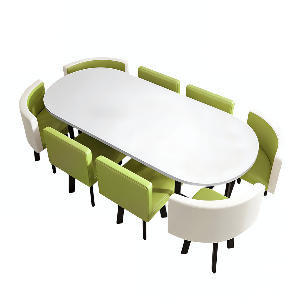 Premium Conference Table with Curved Ends