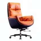 Reclining Executive Chair with Aluminium Base