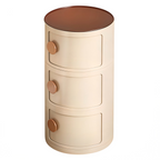 Modern Bedside Table with Ambient Shelf Lighting