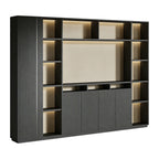 Executive Office Display and Storage Wall Unit