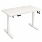 Height Adjustable Study Desk With LED Backlight and Cable Management