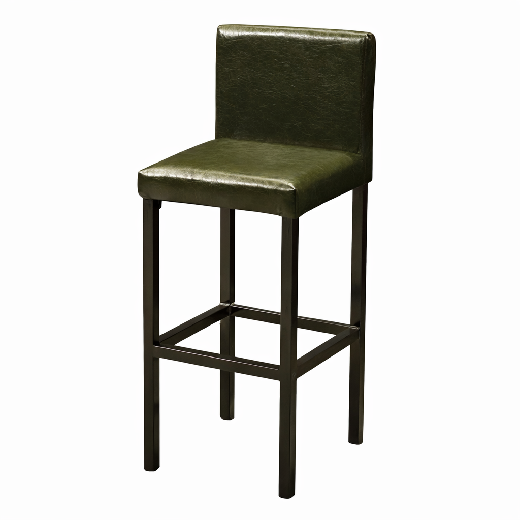 Hospitality Bar-Height Table with Padded Stools