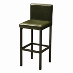 Hospitality Bar-Height Table with Padded Stools