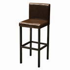 Hospitality Bar-Height Table with Padded Stools