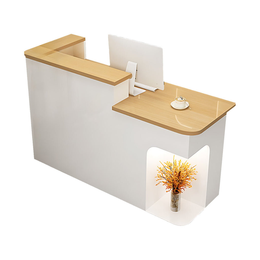Modern Office Reception Desk for Small Spaces