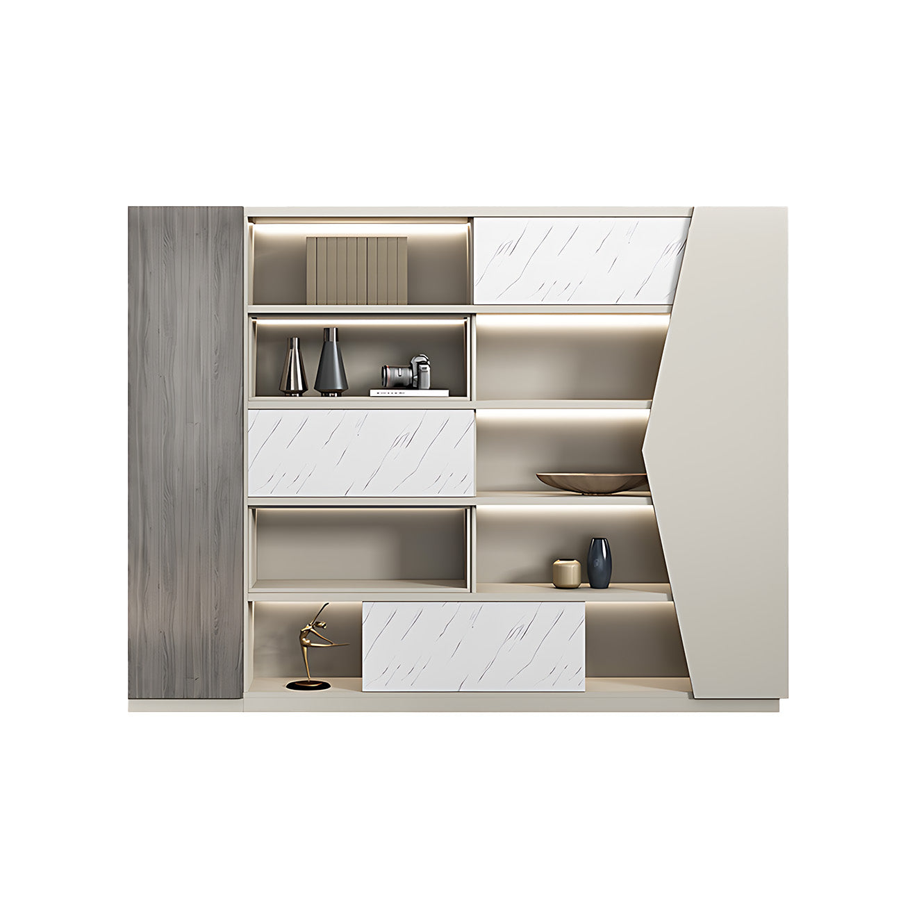 Modern Office Display Cabinet with Designer Styling