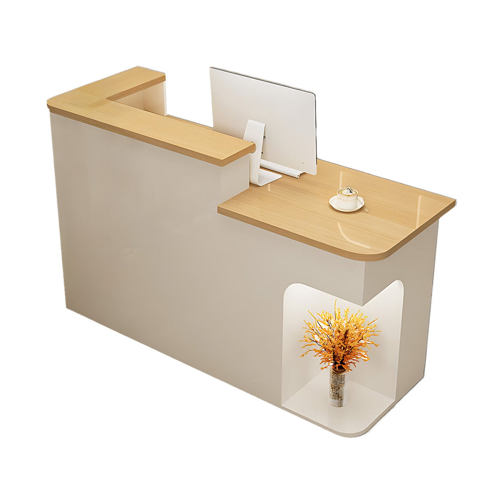 Modern Office Reception Desk for Small Spaces