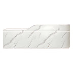 Sleek LED Reception Desk with Secure Storage for Modern Salon Spaces