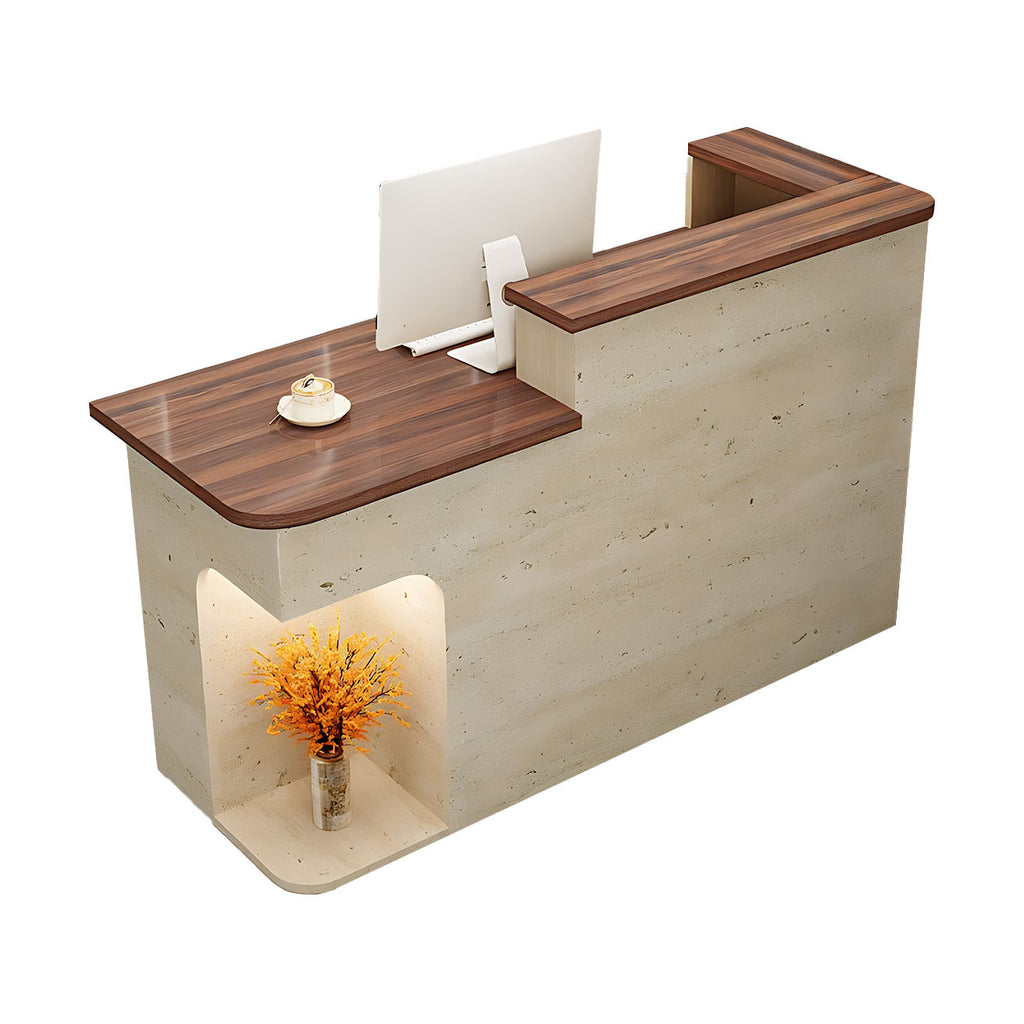 Modern Office Reception Desk for Small Spaces