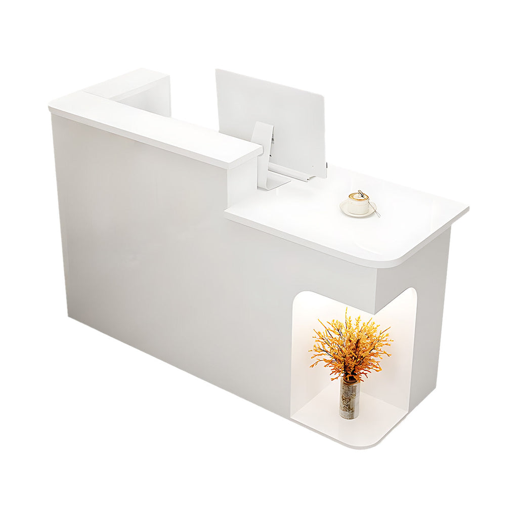 Modern Office Reception Desk for Small Spaces