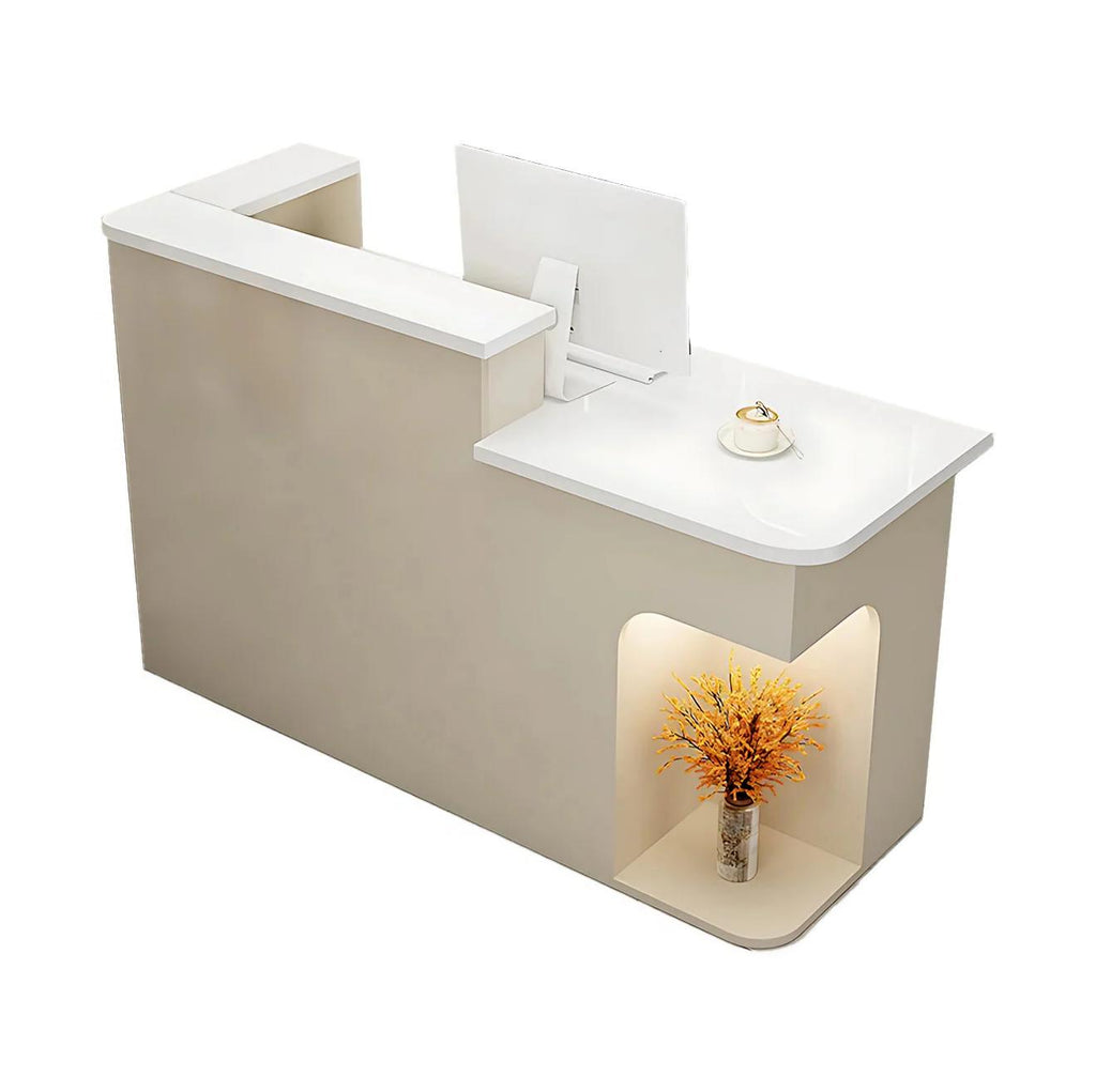Modern Office Reception Desk for Small Spaces
