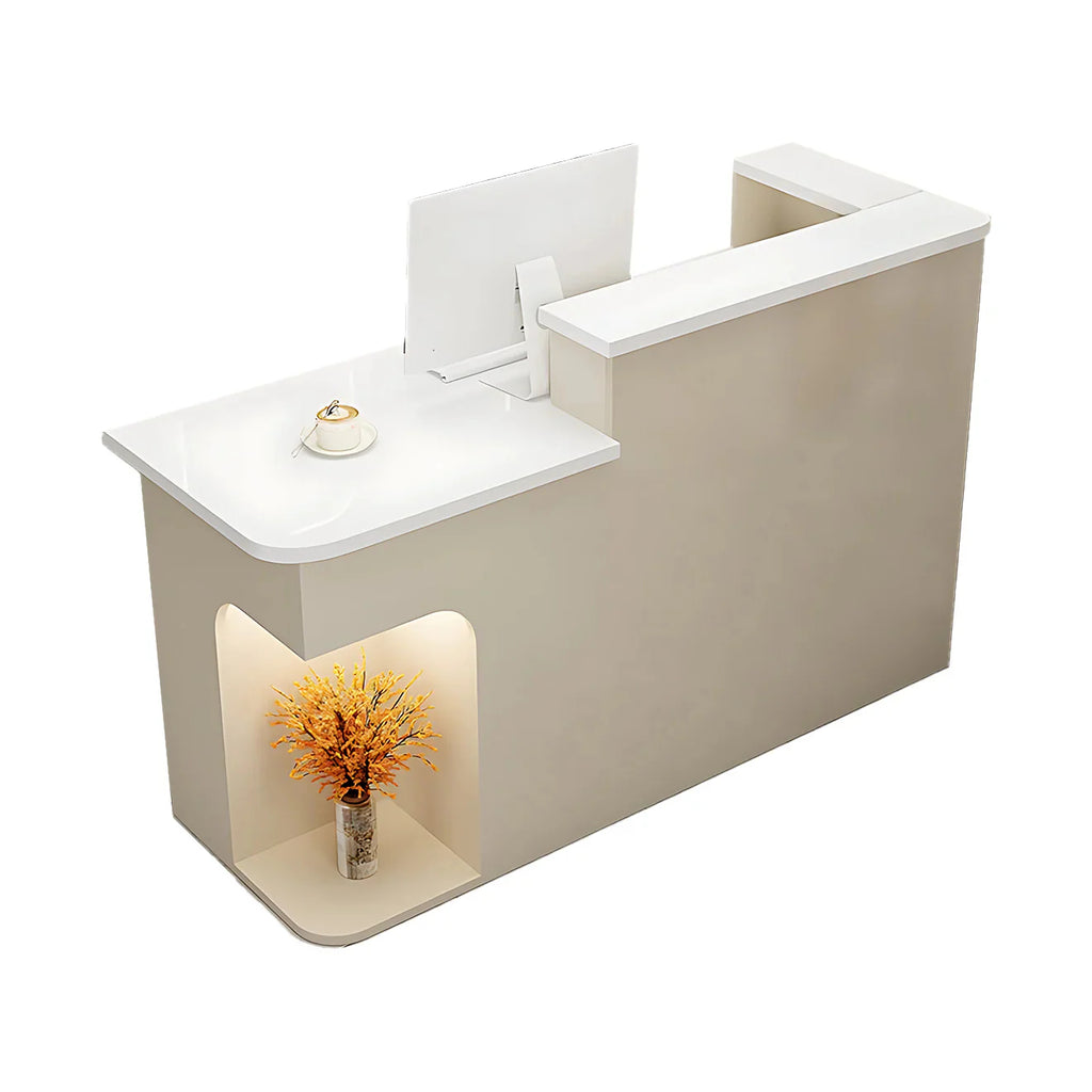 Modern Office Reception Desk for Small Spaces