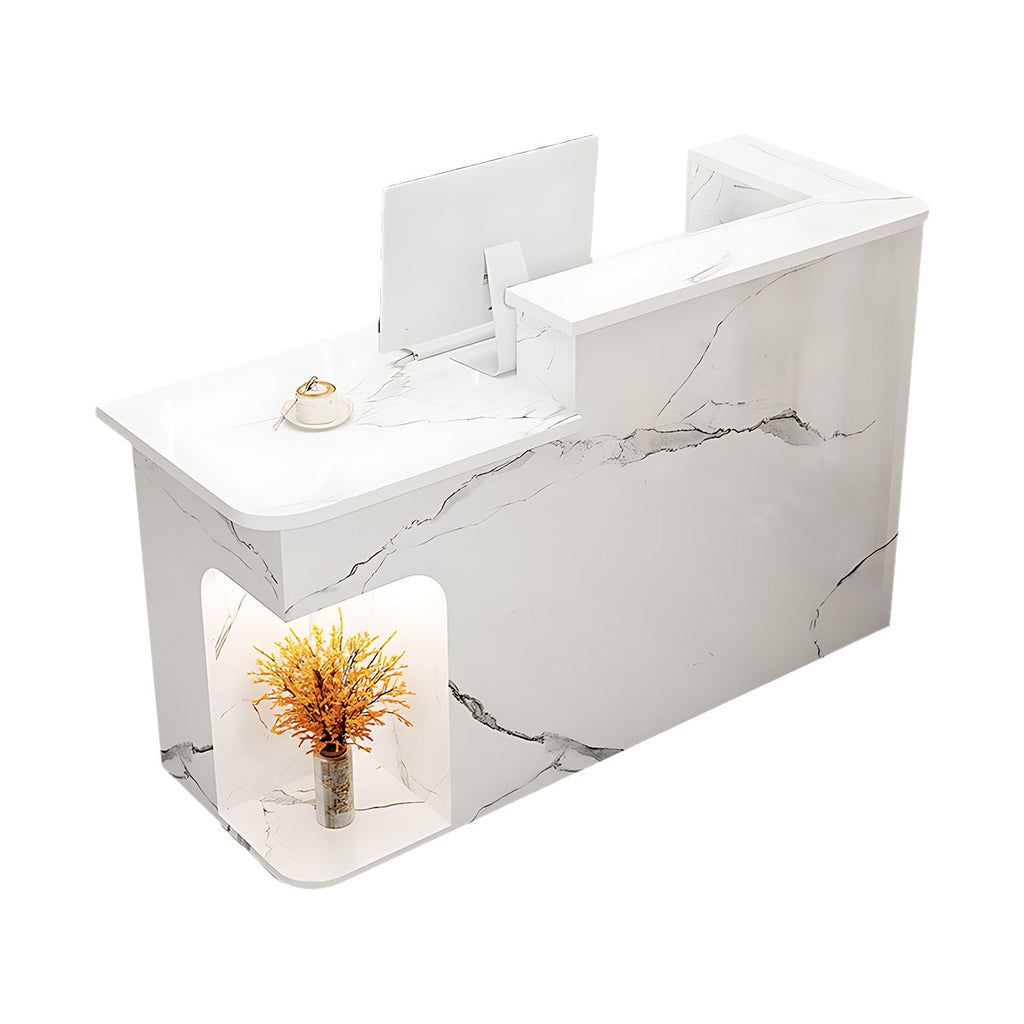 Modern Office Reception Desk for Small Spaces