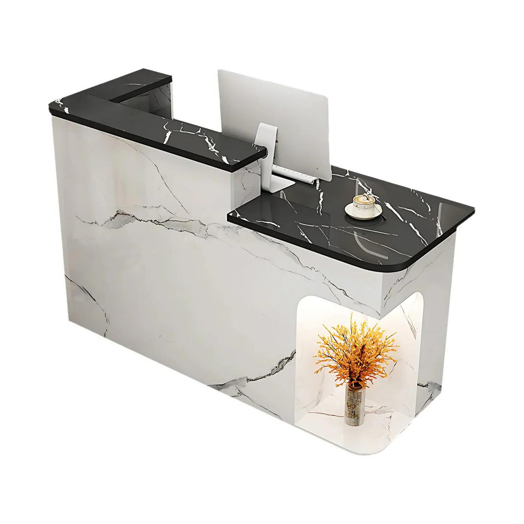 Modern Office Reception Desk for Small Spaces