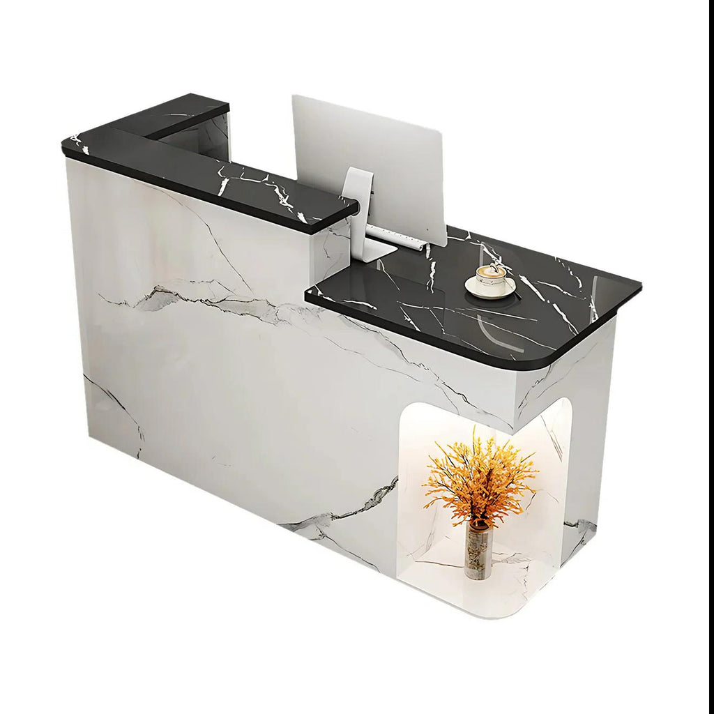 Modern Office Reception Desk for Small Spaces