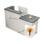 Modern Office Reception Desk for Small Spaces