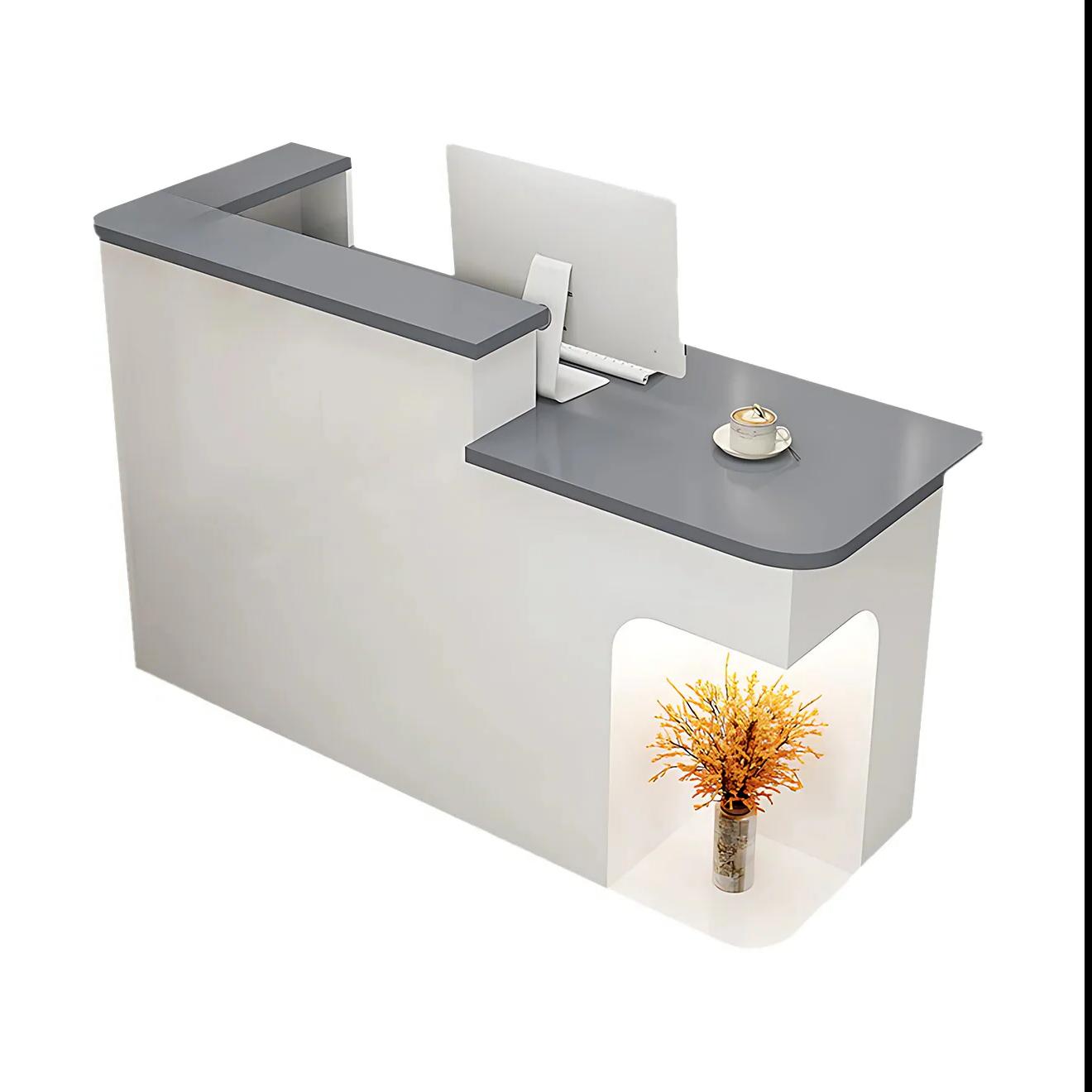 Modern Office Reception Desk for Small Spaces