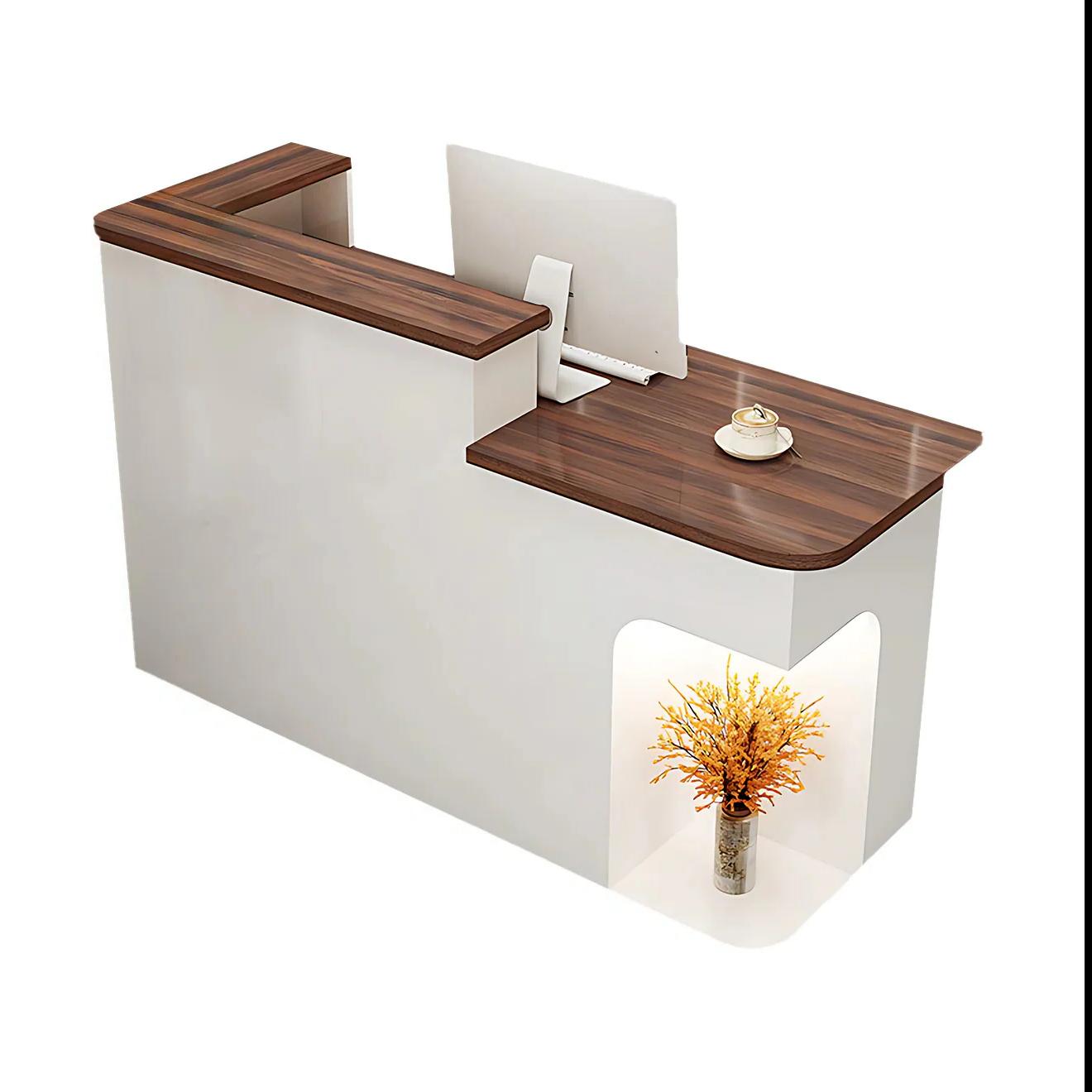 Modern Office Reception Desk for Small Spaces