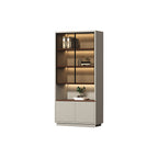 Modern Open-Shelved Executive Storage Cabinet