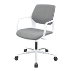 Adjustable Swivel Office Chair with Medium Backrest