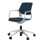 Adjustable Swivel Office Chair with Medium Backrest