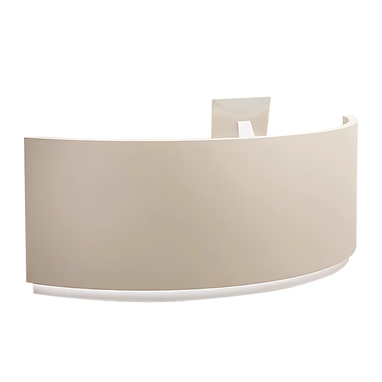 Semi-Circular Modern Bar Counter for Cashier Use