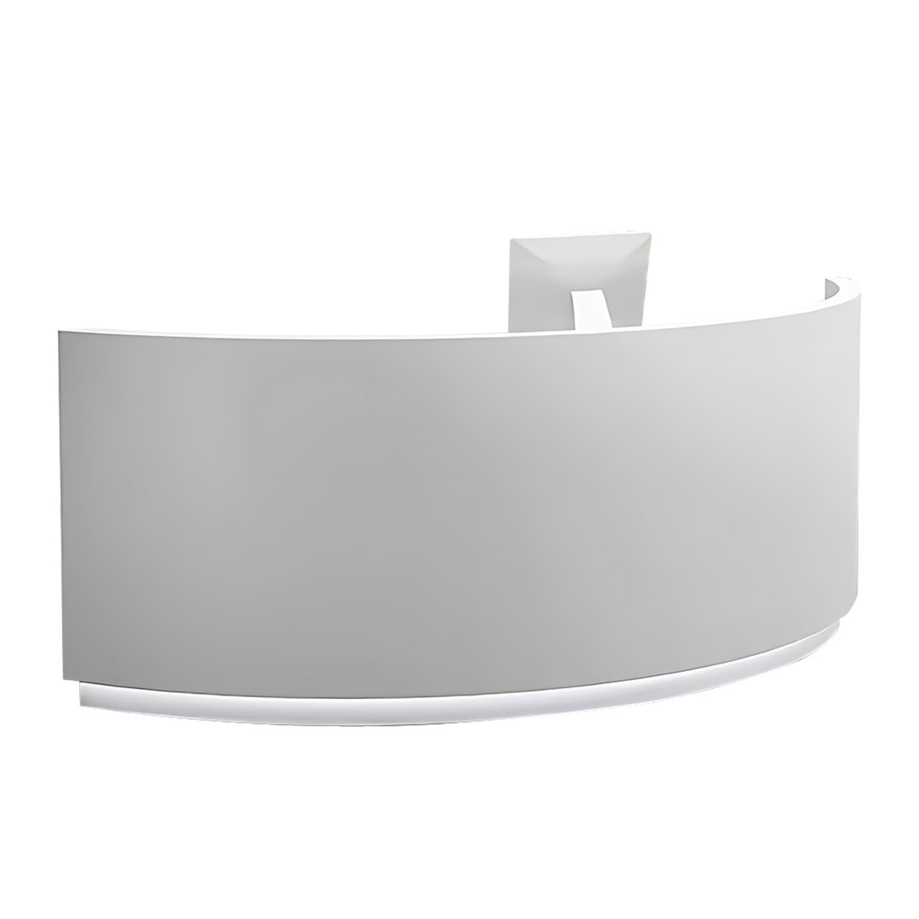 Semi-Circular Modern Bar Counter for Cashier Use