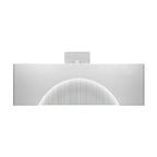 Modern Reception Desk with Keyboard Tray and Lockable Storage Drawer